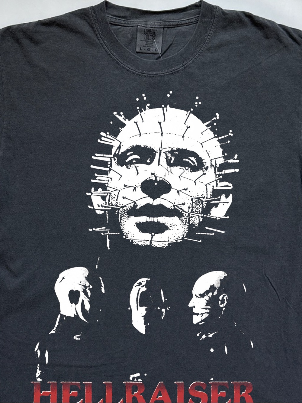 Hellraiser movie cinema horror film promo tee pinhead cenobite halloween shirt